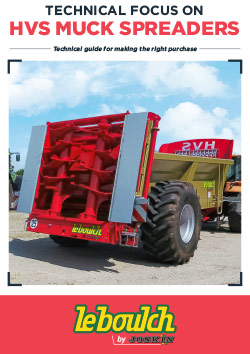 TECHNICAL FOCUS ON HVS MUCK SPREADERS